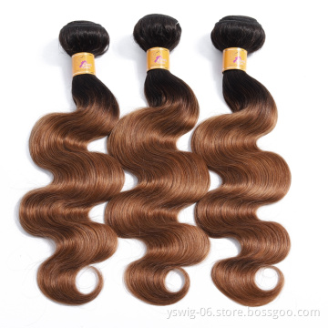 T1b/30# Body Wave Fashionable Human Hair Bundles Unprocessed Top Quality Virgin Cuticle Aligned Hair